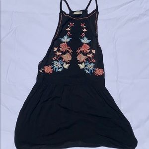 Black Floral Sundress